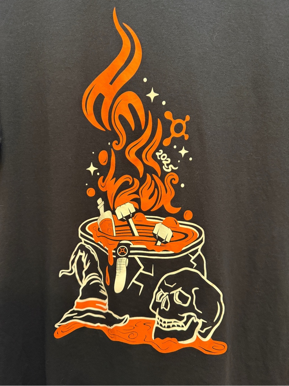 Orangetheory Black & Orange "Hell Week" Graphic T-Shirt for Halloween